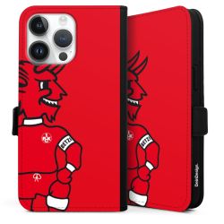 Sideflip mit Lasche schwarz