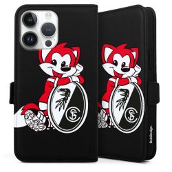 Sideflip mit Lasche schwarz