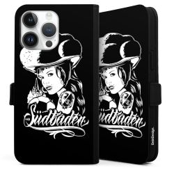 Sideflip mit Lasche schwarz