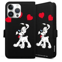 Sideflip mit Lasche schwarz