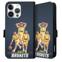 Sideflip mit Lasche schwarz