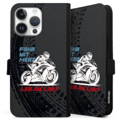 Sideflip mit Lasche schwarz