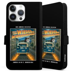 Sideflip mit Lasche schwarz