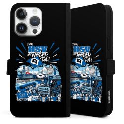 Sideflip mit Lasche schwarz