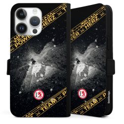 Sideflip mit Lasche schwarz