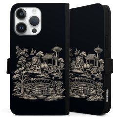 Sideflip mit Lasche schwarz