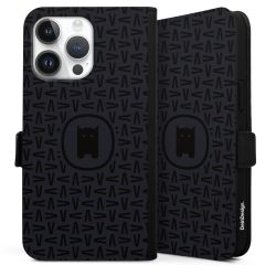 Sideflip mit Lasche schwarz