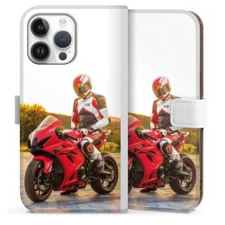 Sideflip mit Lasche weiß