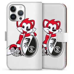 Sideflip mit Lasche weiß