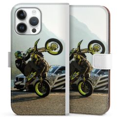 Sideflip mit Lasche weiß