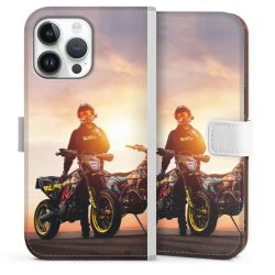 Sideflip mit Lasche weiß