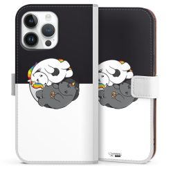 Sideflip mit Lasche weiß