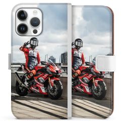 Sideflip mit Lasche weiß