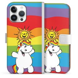 Sideflip mit Lasche weiß