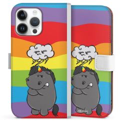 Sideflip mit Lasche weiß