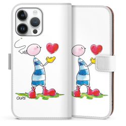 Sideflip mit Lasche weiß