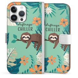 Sideflip Fodral med flap vit