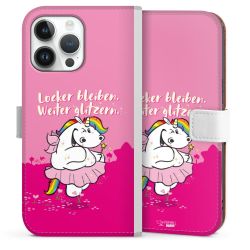 Sideflip mit Lasche weiß