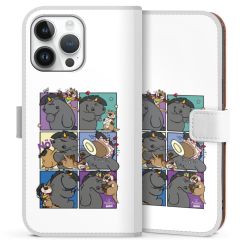 Sideflip mit Lasche weiß