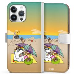 Sideflip mit Lasche weiß