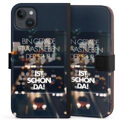 Sideflip mit langer Lasche schwarz