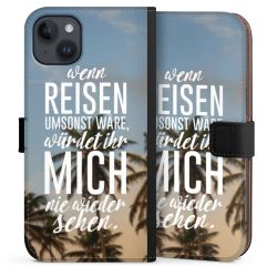 Sideflip mit langer Lasche schwarz