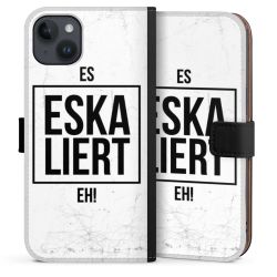 Sideflip mit langer Lasche schwarz