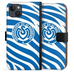 Sideflip mit langer Lasche schwarz