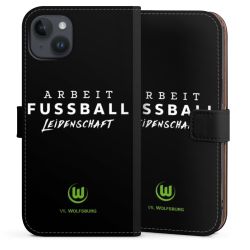 Sideflip mit langer Lasche schwarz