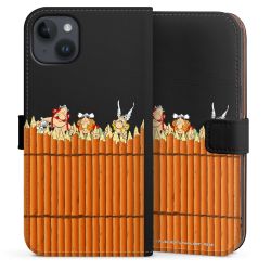 Sideflip mit langer Lasche schwarz