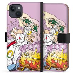 Sideflip mit langer Lasche schwarz