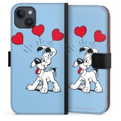 Sideflip mit langer Lasche schwarz