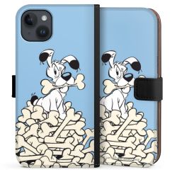 Sideflip mit langer Lasche schwarz