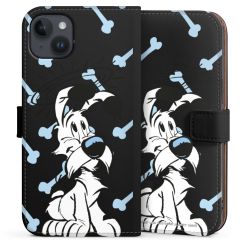 Sideflip mit langer Lasche schwarz