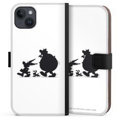 Sideflip mit langer Lasche schwarz