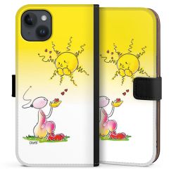 Sideflip mit langer Lasche schwarz