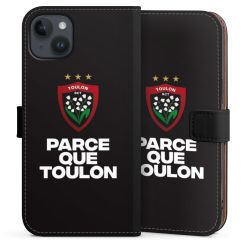 Sideflip mit langer Lasche schwarz