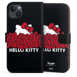 Sideflip mit langer Lasche schwarz