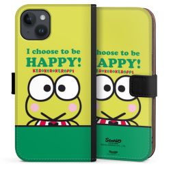 Sideflip mit langer Lasche schwarz