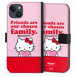 Sideflip mit langer Lasche schwarz