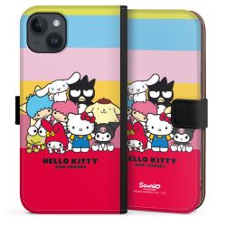 Sideflip mit langer Lasche schwarz