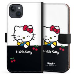 Sideflip mit langer Lasche schwarz