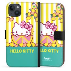 Sideflip mit langer Lasche schwarz