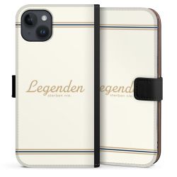 Sideflip mit langer Lasche schwarz