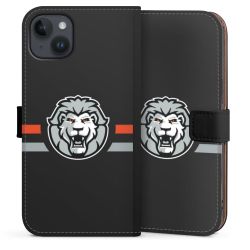 Sideflip mit langer Lasche schwarz