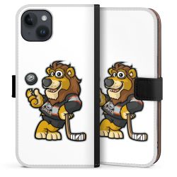 Sideflip mit langer Lasche schwarz