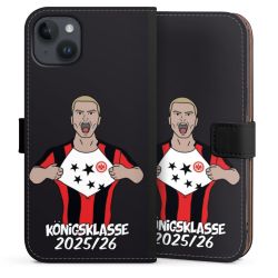 Sideflip mit langer Lasche schwarz