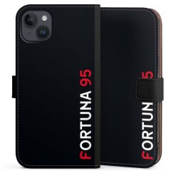 Sideflip mit langer Lasche schwarz