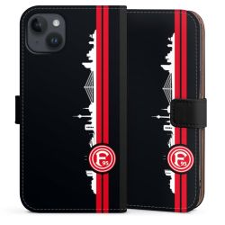 Sideflip mit langer Lasche schwarz