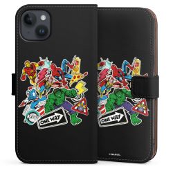 Sideflip Fodral med flap svart